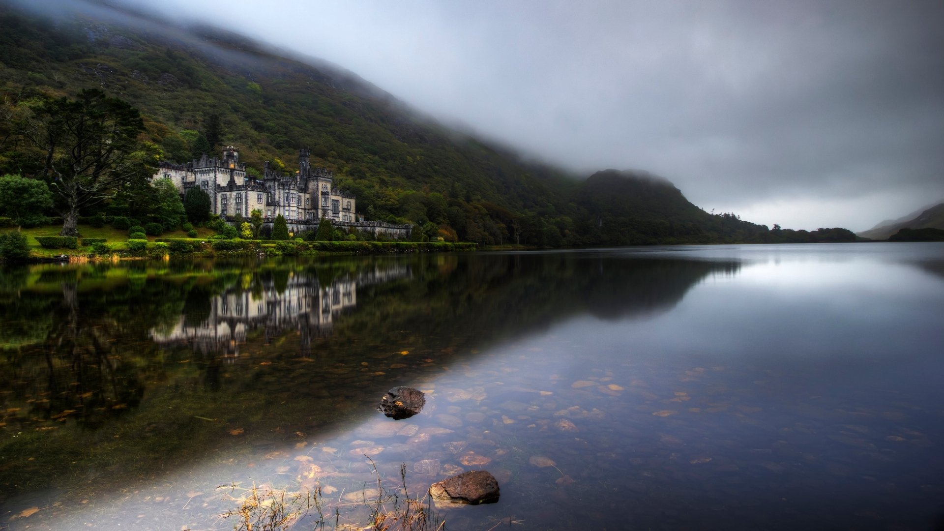 Download Religious Kylemore Abbey HD Wallpaper