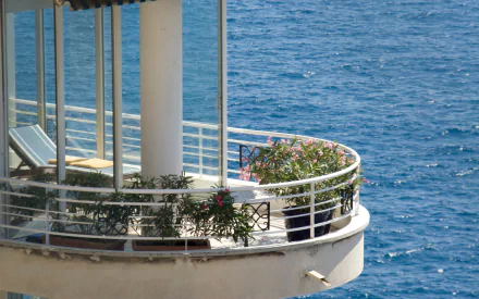 man made balcony HD Desktop Wallpaper | Background Image