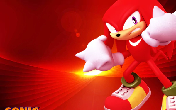 Knuckles the Echidna video game Mario & Sonic at the Olympic Games HD Desktop Wallpaper | Background Image