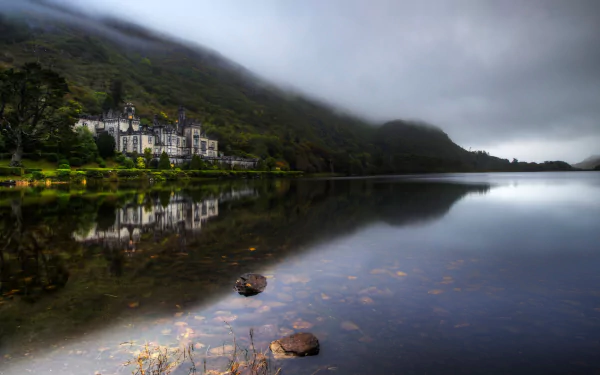 religious Kylemore Abbey HD Desktop Wallpaper | Background Image