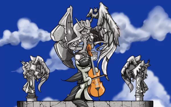 My Little Pony Octavia Melody TV Show My Little Pony: Friendship Is Magic HD Desktop Wallpaper | Background Image