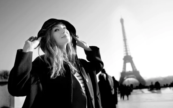 actress French woman louise bourgoin HD Desktop Wallpaper | Background Image