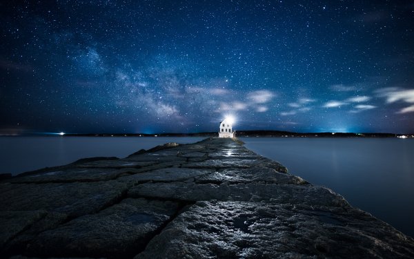 Man Made Lighthouse HD Wallpaper | Background Image