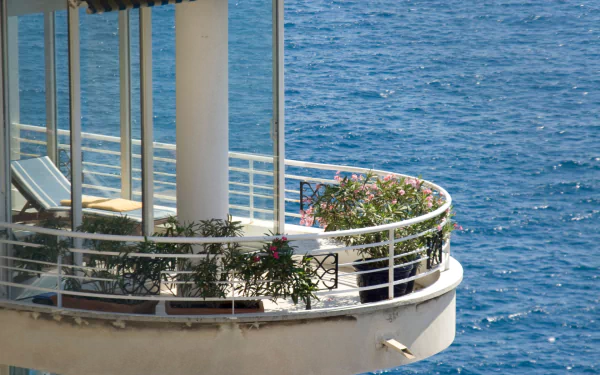 man made balcony HD Desktop Wallpaper | Background Image