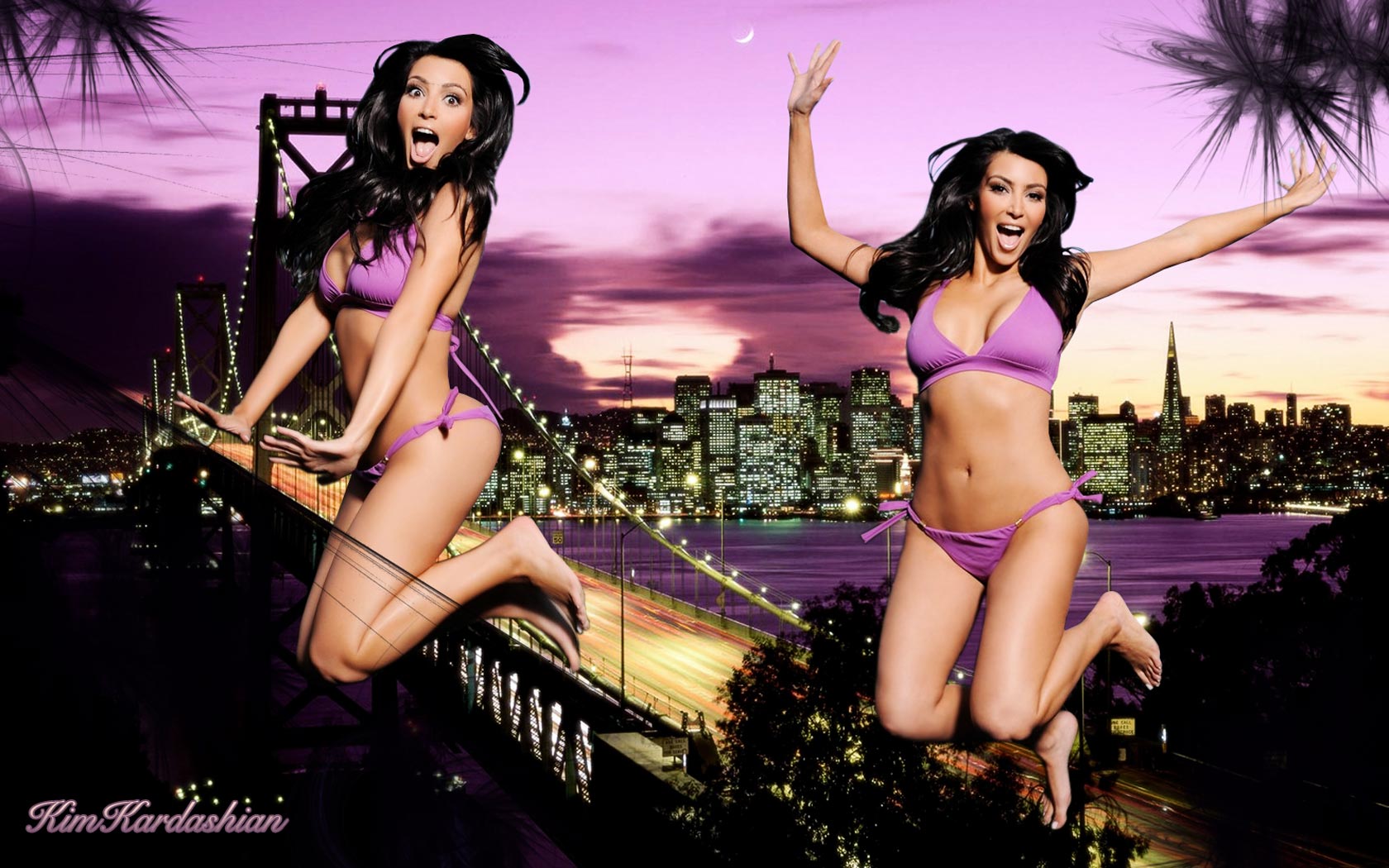 Celebrity Kim Kardashian HD Wallpaper | Background Image