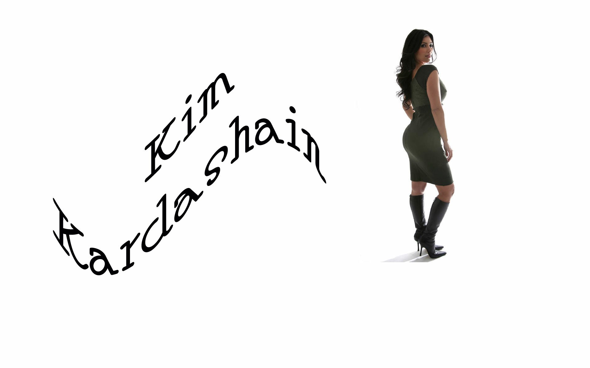 Download Celebrity Kim Kardashian  HD Wallpaper