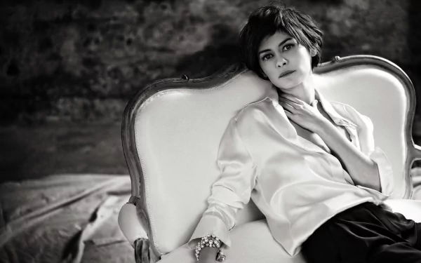 French actress Celebrity Audrey Tautou HD Desktop Wallpaper | Background Image