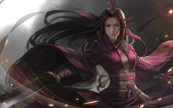 Fantasy Women Warrior Asian Woman Warrior HD Wallpaper | Background Image