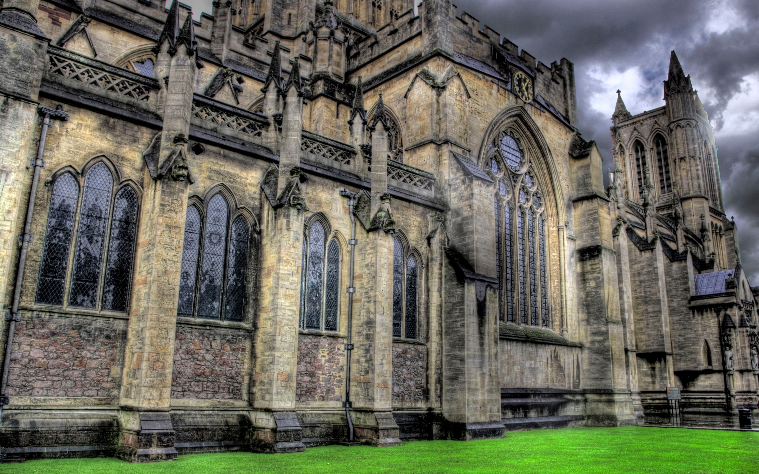 Religious Bristol Cathedral HD Wallpaper | Background Image
