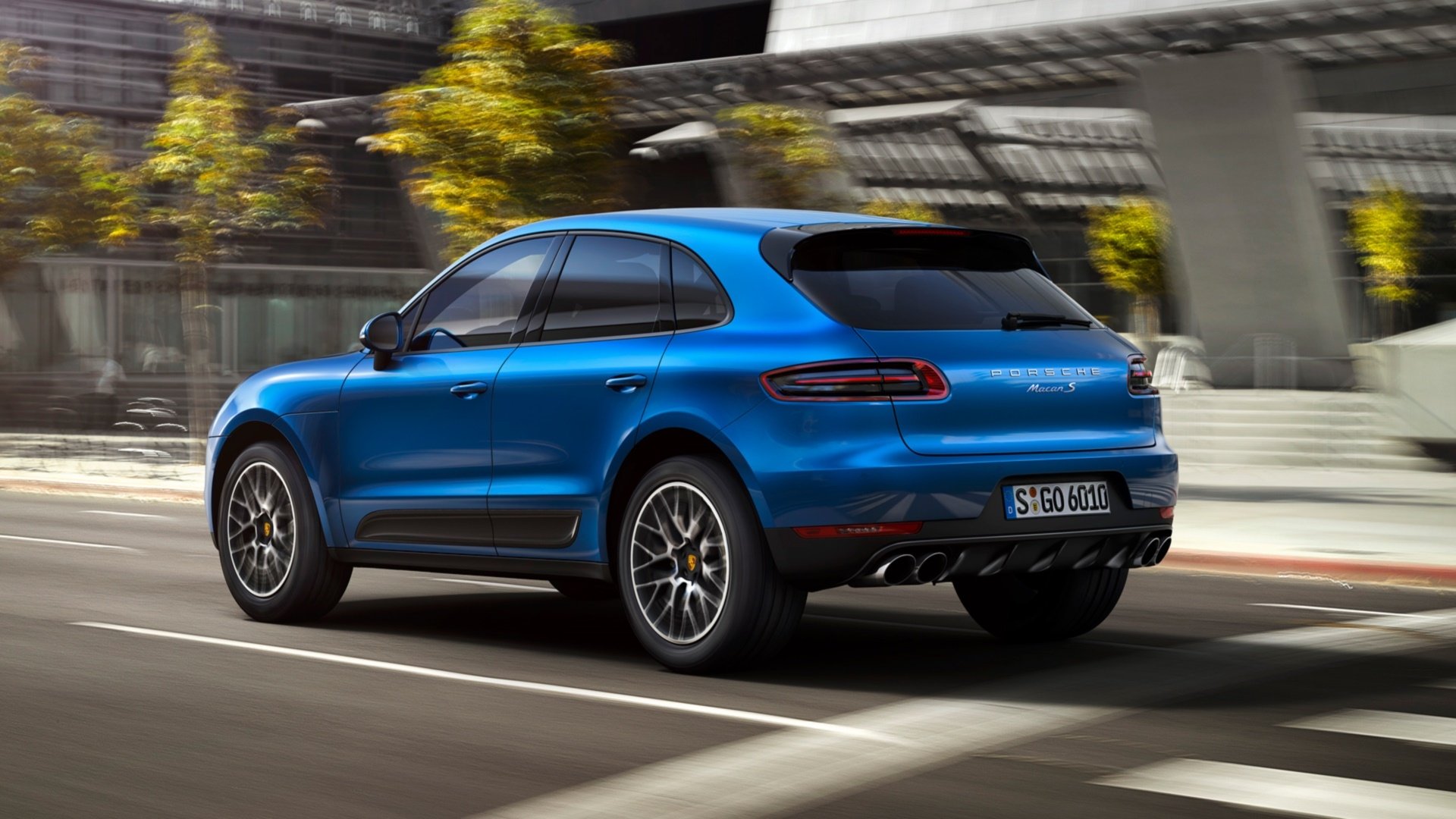 Download Vehicle Porsche Macan HD Wallpaper