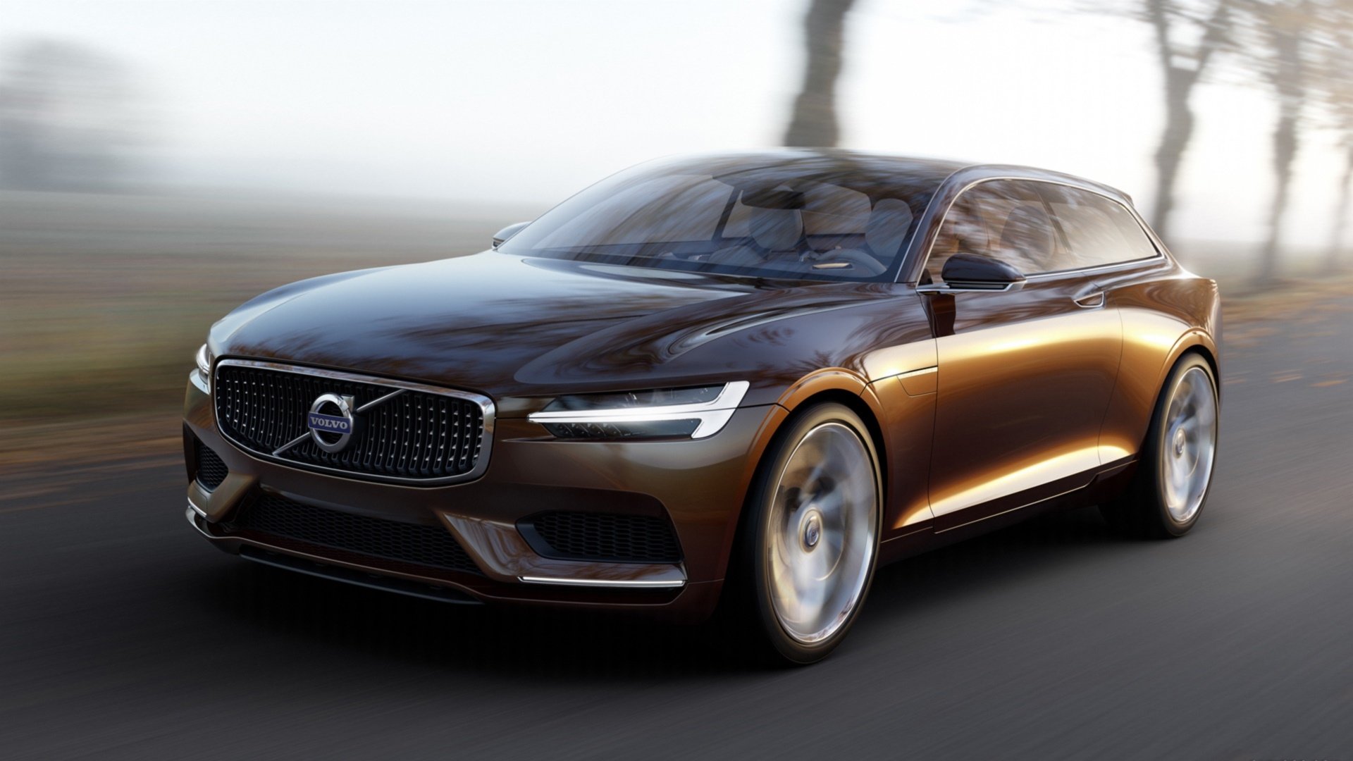 Download Vehicle Volvo Estate Concept HD Wallpaper