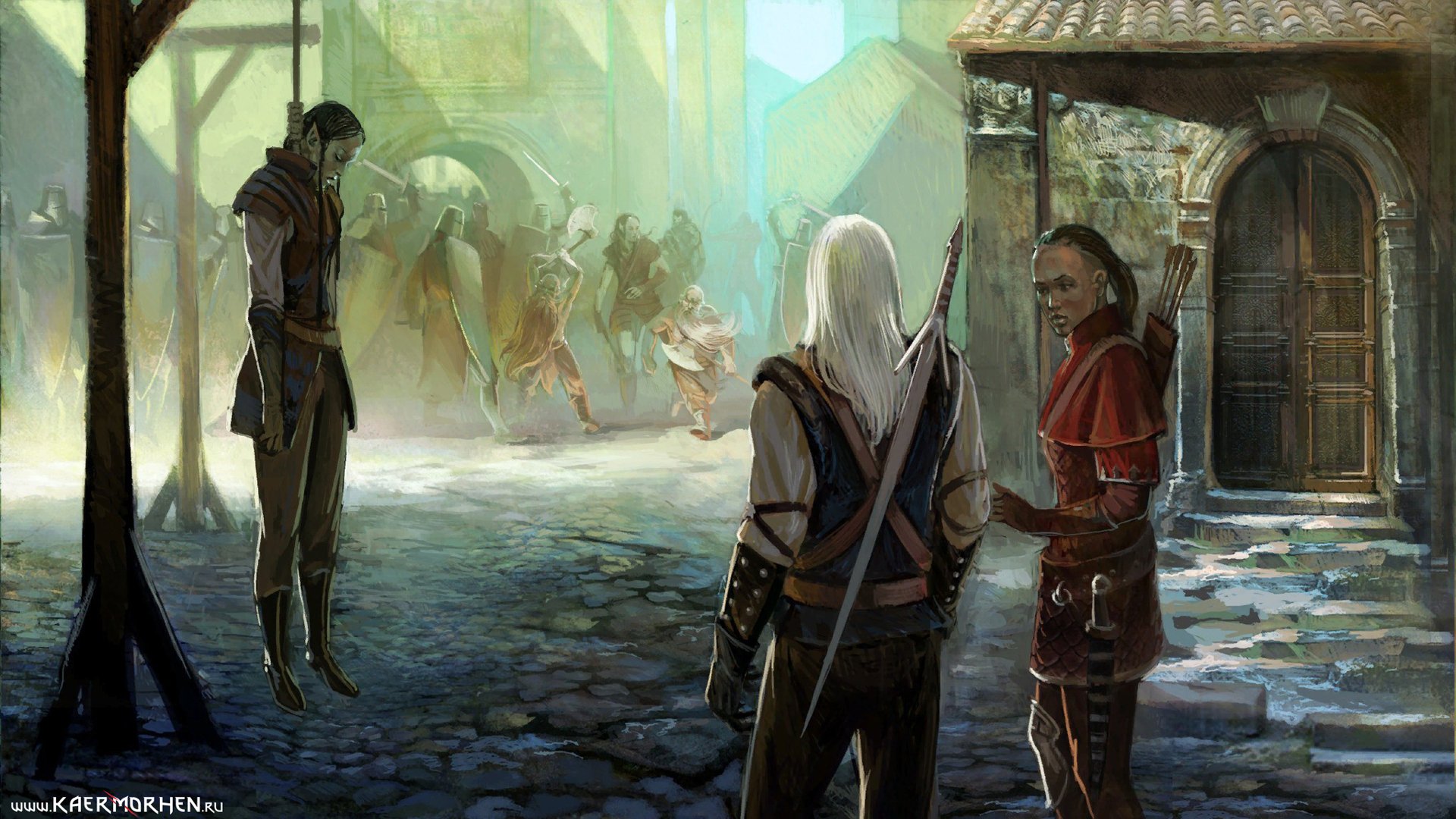 Download Video Game The Witcher HD Wallpaper by Vergilius