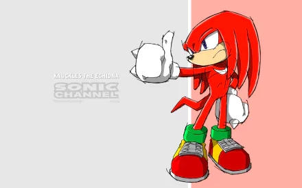 Knuckles the Echidna video game Sonic the Hedgehog HD Desktop Wallpaper | Background Image