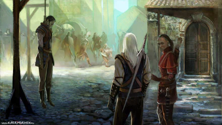 video game The Witcher HD Desktop Wallpaper | Background Image