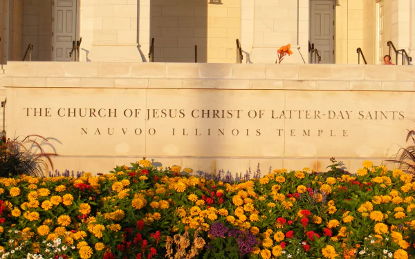 religious Nauvoo Temple HD Desktop Wallpaper | Background Image