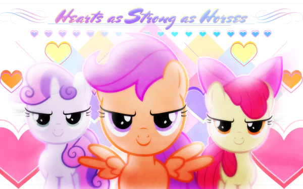 My Little Pony vector Sweetie Belle Scootaloo (My Little Pony) Apple Bloom TV Show My Little Pony: Friendship Is Magic HD Desktop Wallpaper | Background Image