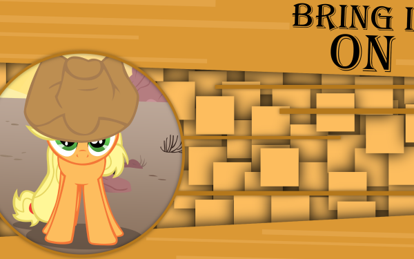 TV Show My Little Pony: Friendship is Magic My Little Pony Applejack Vector HD Wallpaper | Background Image