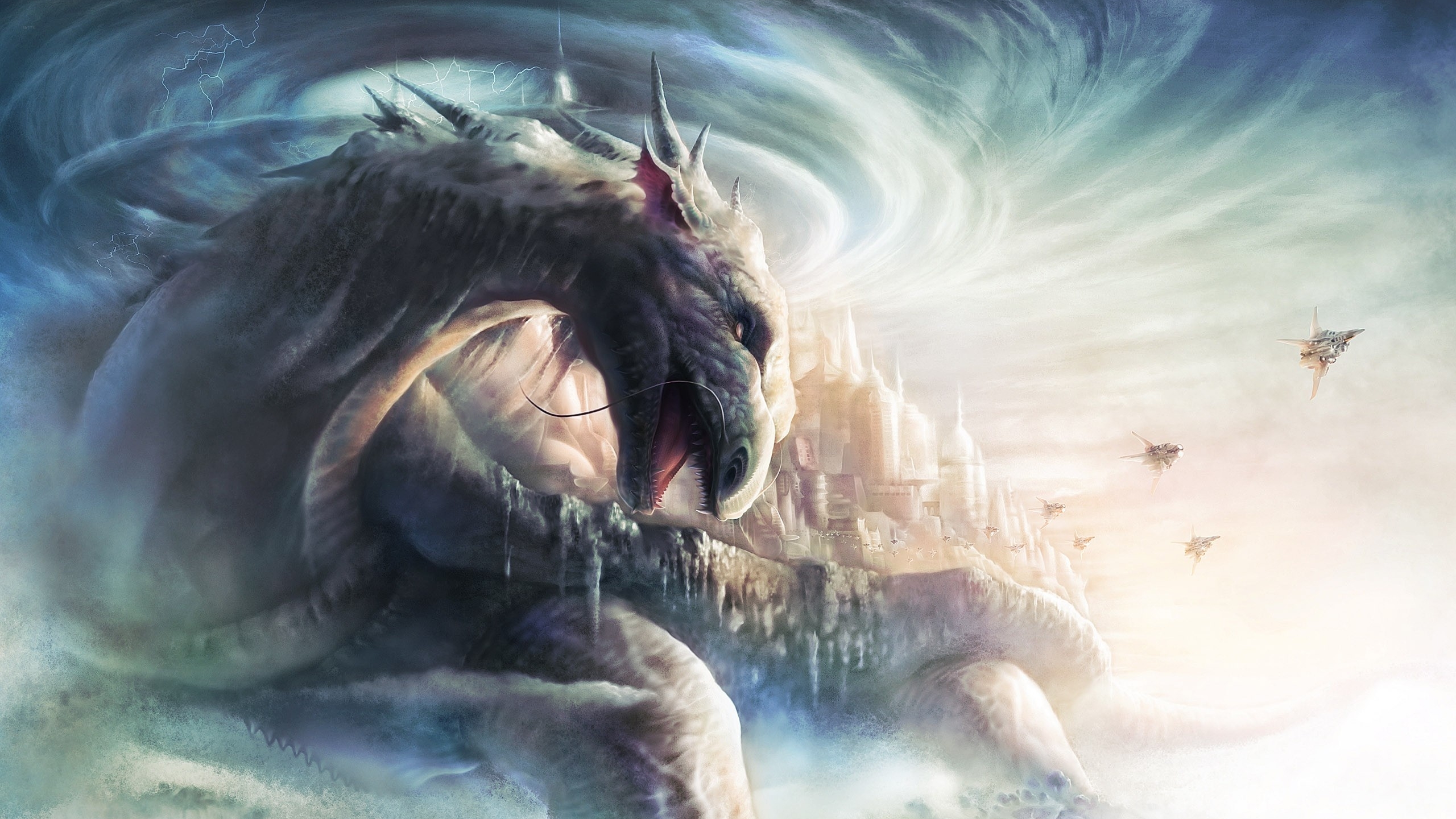 Drachen Full HD Wallpaper and Hintergrund | 2560x1440 | ID:494996