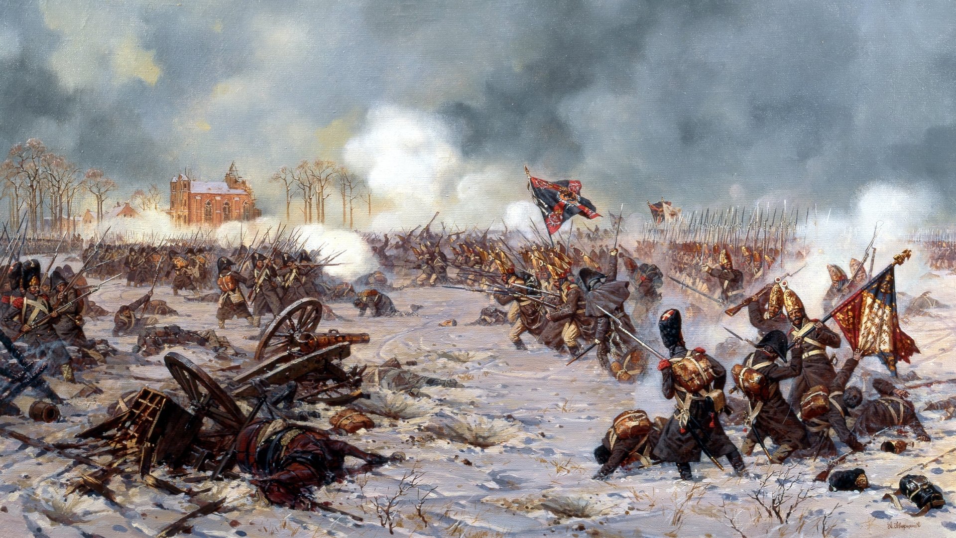 Download Military Battle HD Wallpaper by Alexander Averyanov