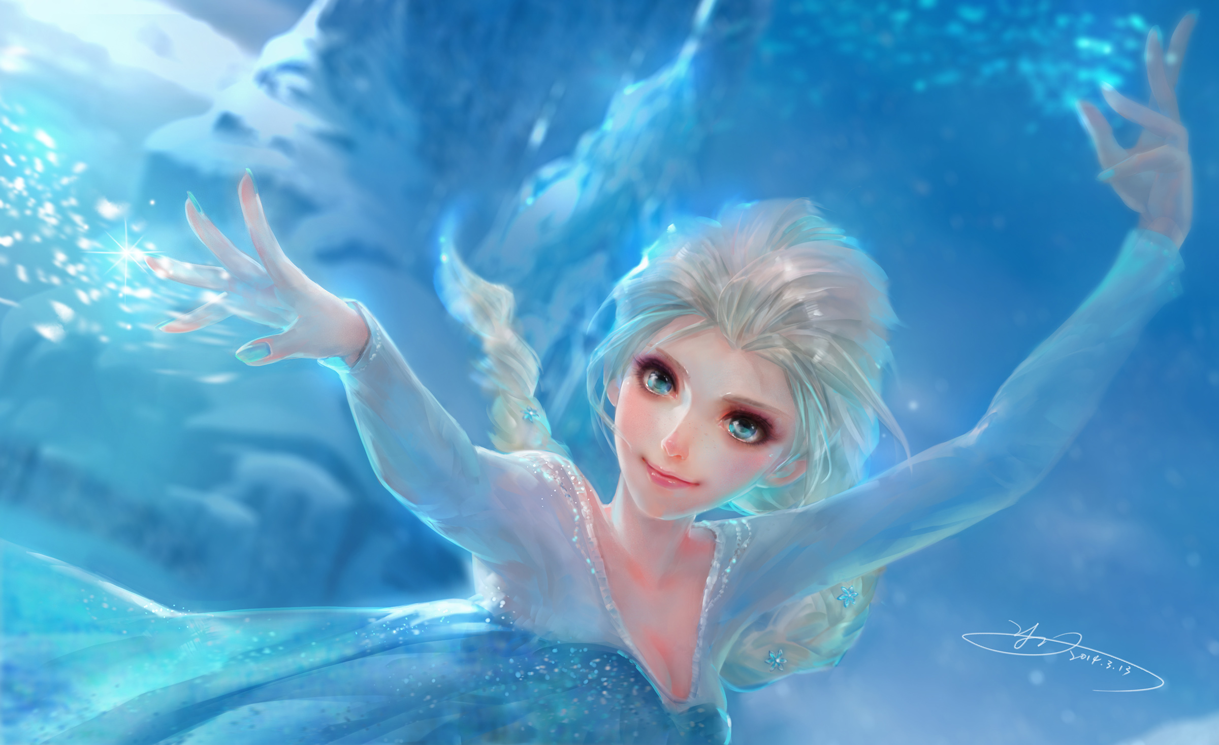 Movie Frozen HD Wallpaper by Yu-Han