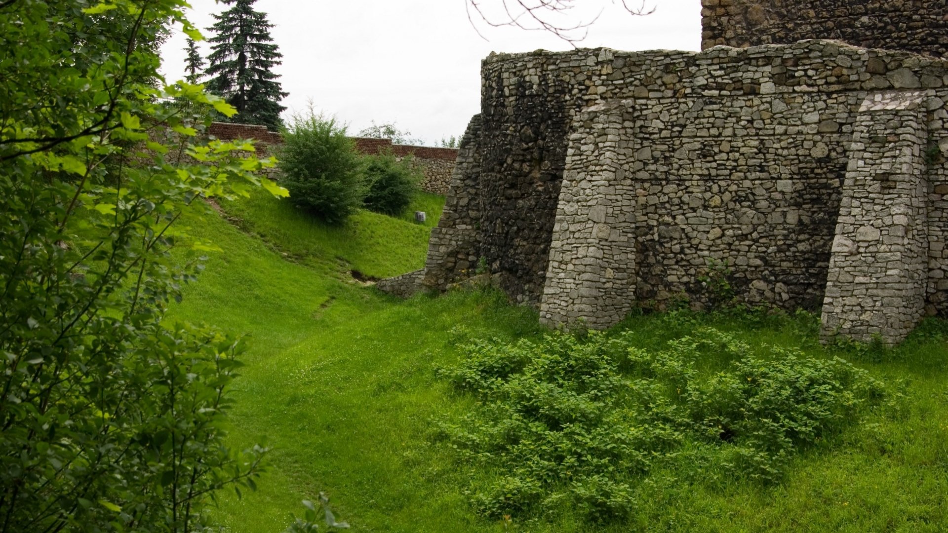 Download Man Made Bedzin Castle HD Wallpaper