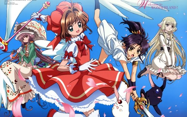 Anime Crossover Chi Chobits Kobato Cardcaptor Sakura HD Wallpaper | Hintergrund