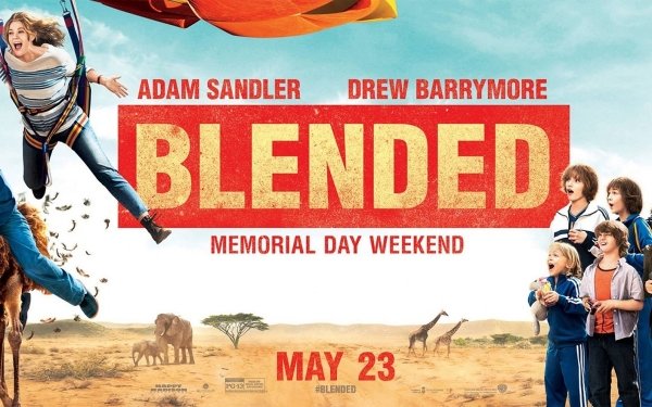 Movie Blended Adam Sandler Drew Barrymore HD Wallpaper | Background Image