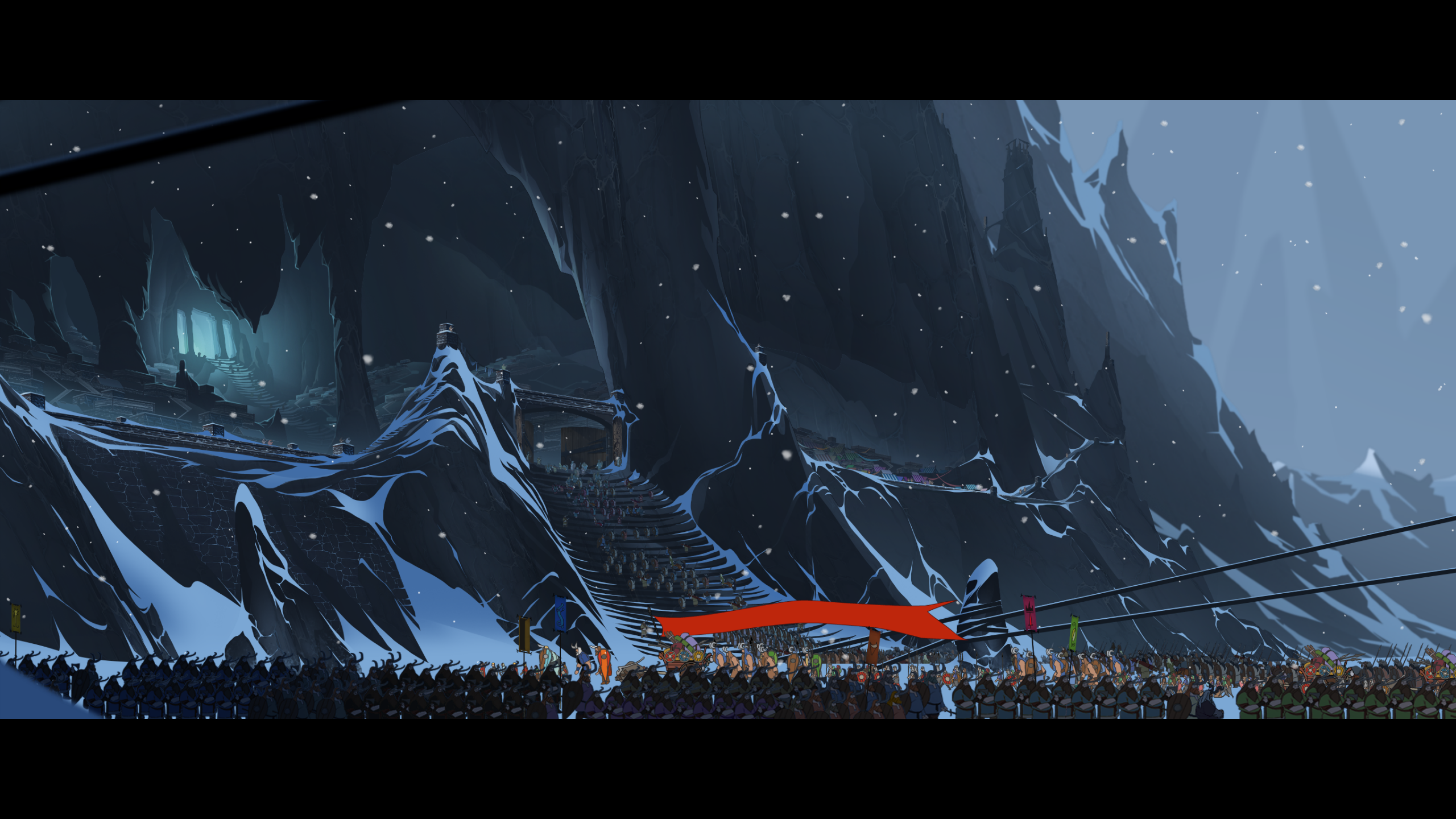 Khám phá thế giới tuyệt đẹp của The Banner Saga với hình nền HD đẹp lung linh. Trải nghiệm cuộc phiêu lưu huyền thoại và rực rỡ trên màn hình của bạn. 