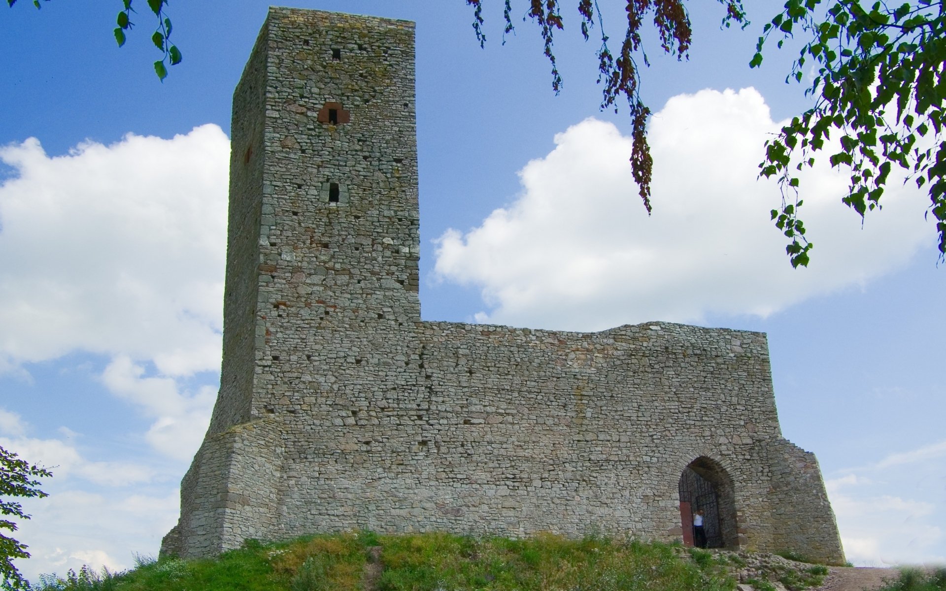 Download Man Made Checiny Castle HD Wallpaper