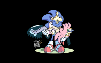 Sonic and amy kiss HD wallpapers