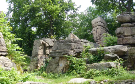 man made Bolczów Castle HD Desktop Wallpaper | Background Image
