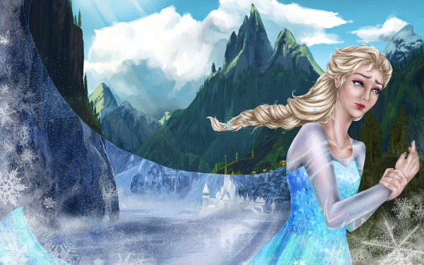 Movie Frozen Elsa Snow HD Wallpaper | Background Image
