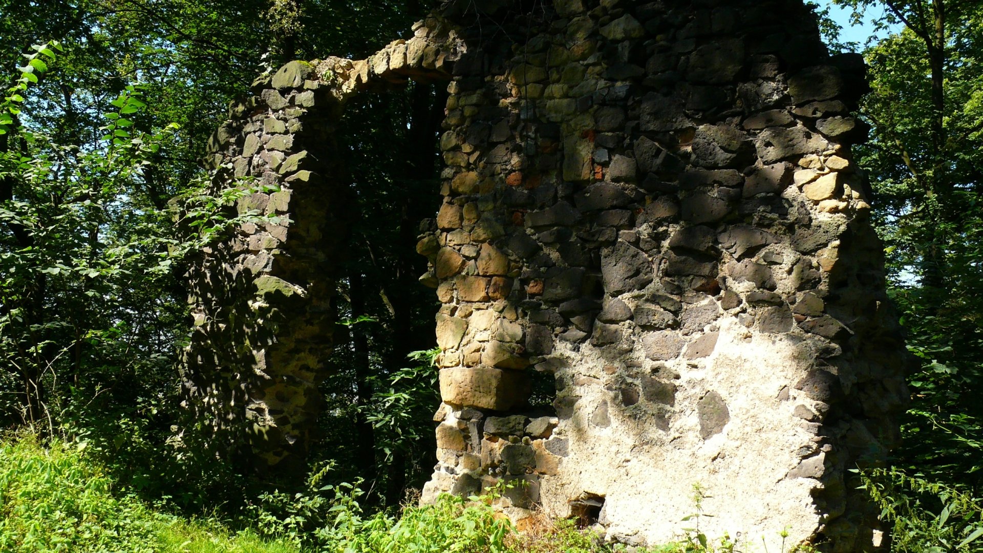 Download Man Made Grodziec Castle HD Wallpaper