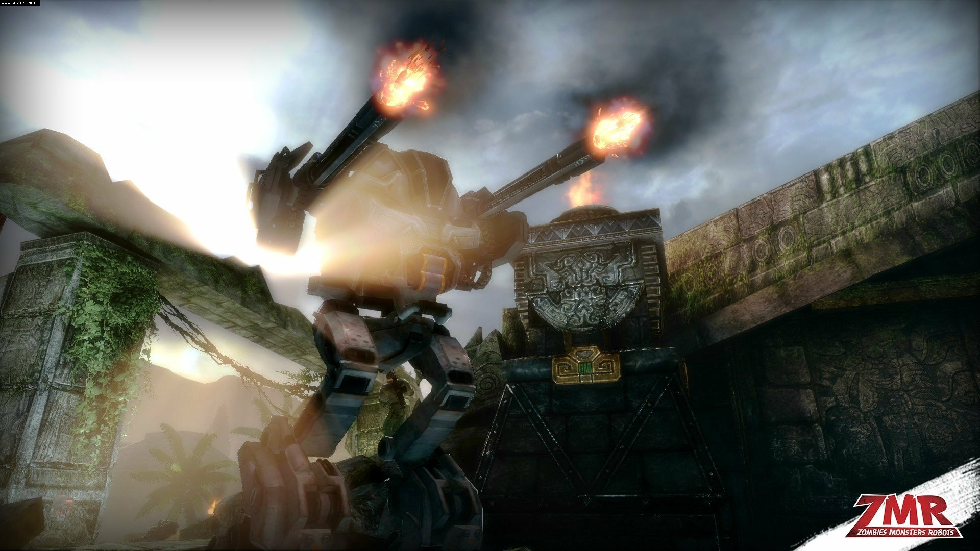 Download Video Game Zombies Monsters Robots HD Wallpaper