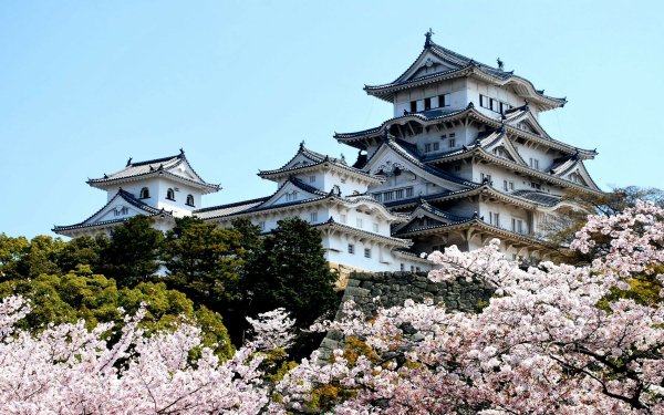 Man Made Himeji Castle Castles Japan HD Wallpaper | Background Image