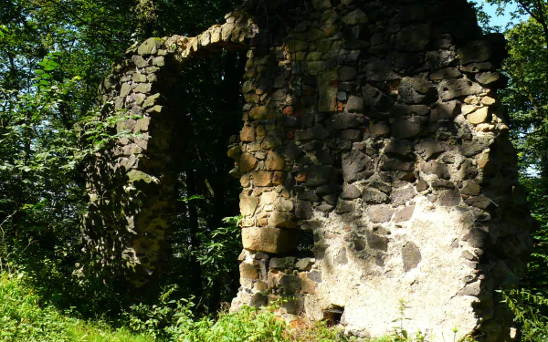 man made Grodziec Castle HD Desktop Wallpaper | Background Image