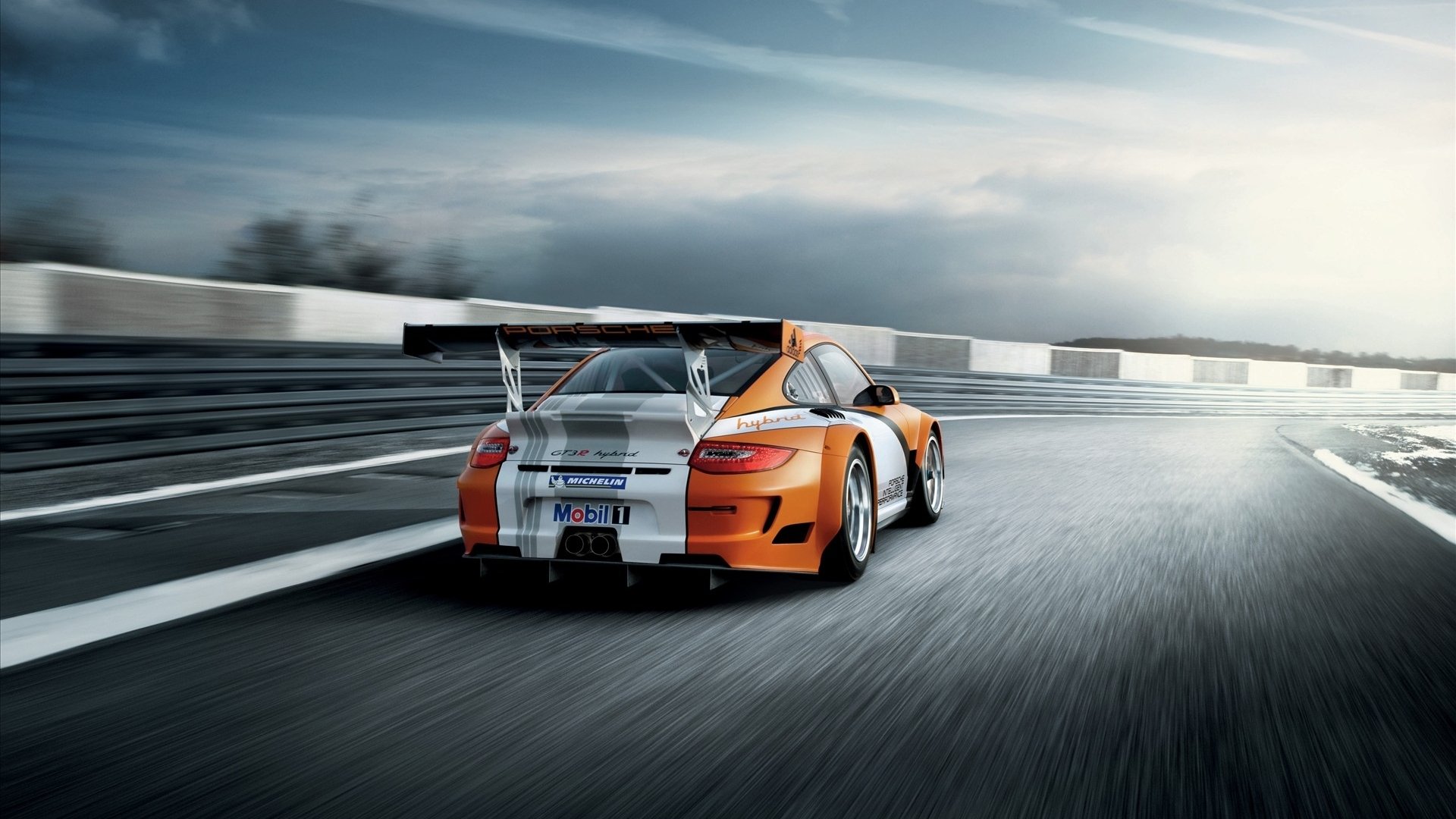 Download Vehicle Porsche GT3R HD Wallpaper