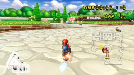 video game Mario Kart Wii HD Desktop Wallpaper | Background Image