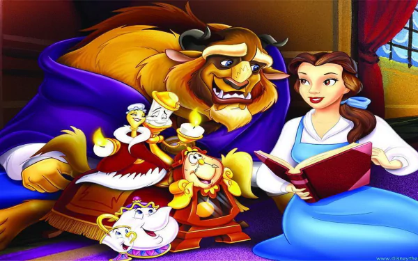 Beauty And The Beast (1991) movie HD Desktop Wallpaper | Background Image