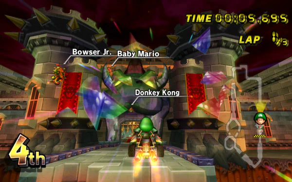 video game Mario Kart Wii HD Desktop Wallpaper | Background Image