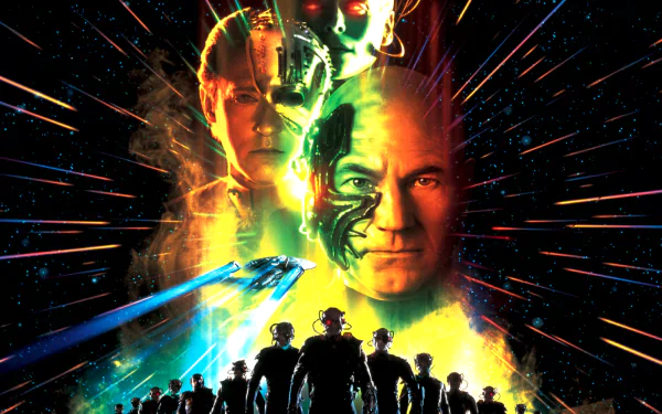 Star Trek movie star trek: first contact HD Desktop Wallpaper | Background Image