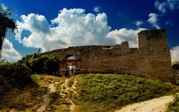 man made Kazimierz Dolny Castle HD Desktop Wallpaper | Background Image