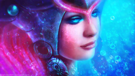 Nami (League of Legends) video game League Of Legends HD Desktop Wallpaper | Background Image