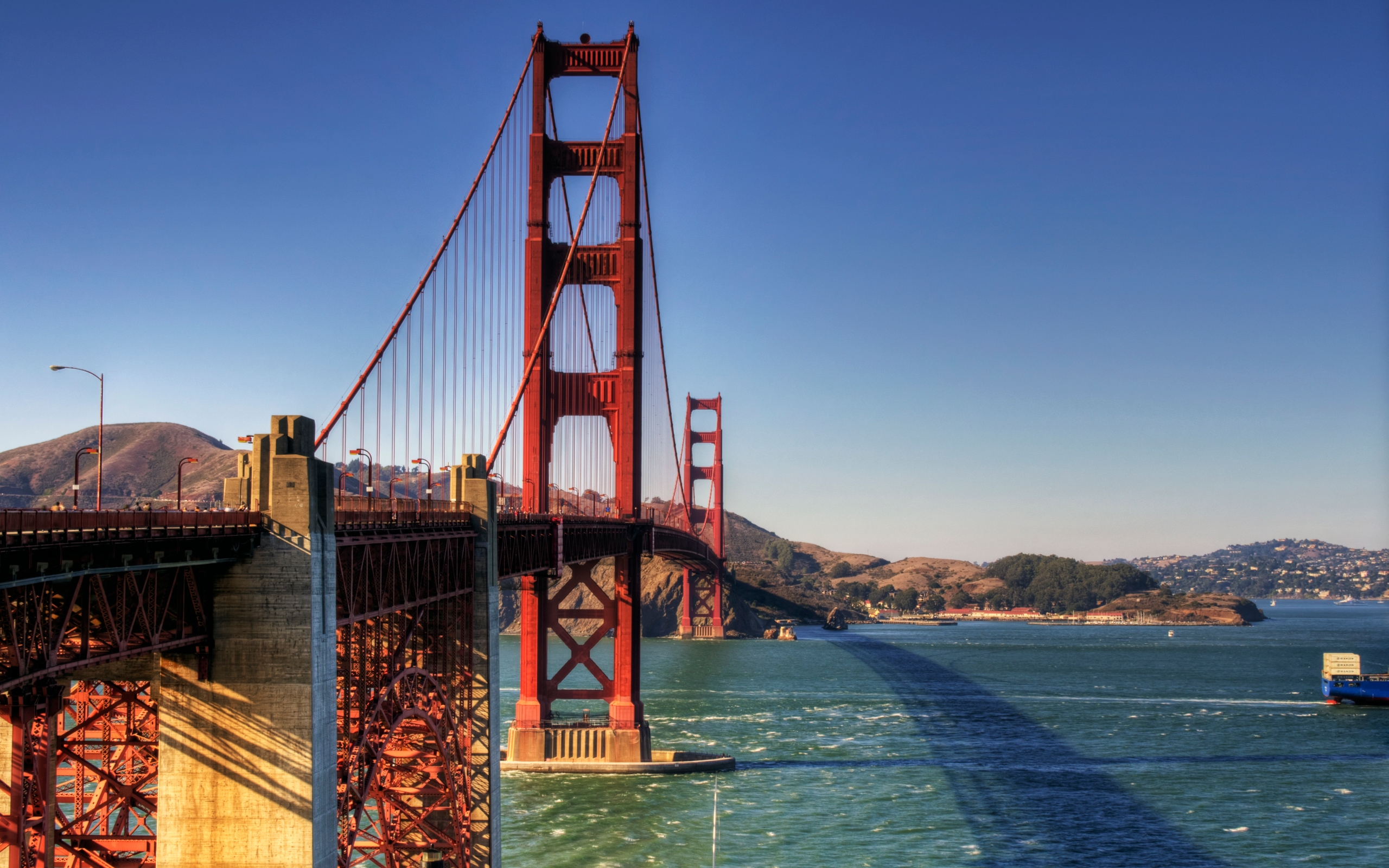 Download Man Made Golden Gate HD Wallpaper