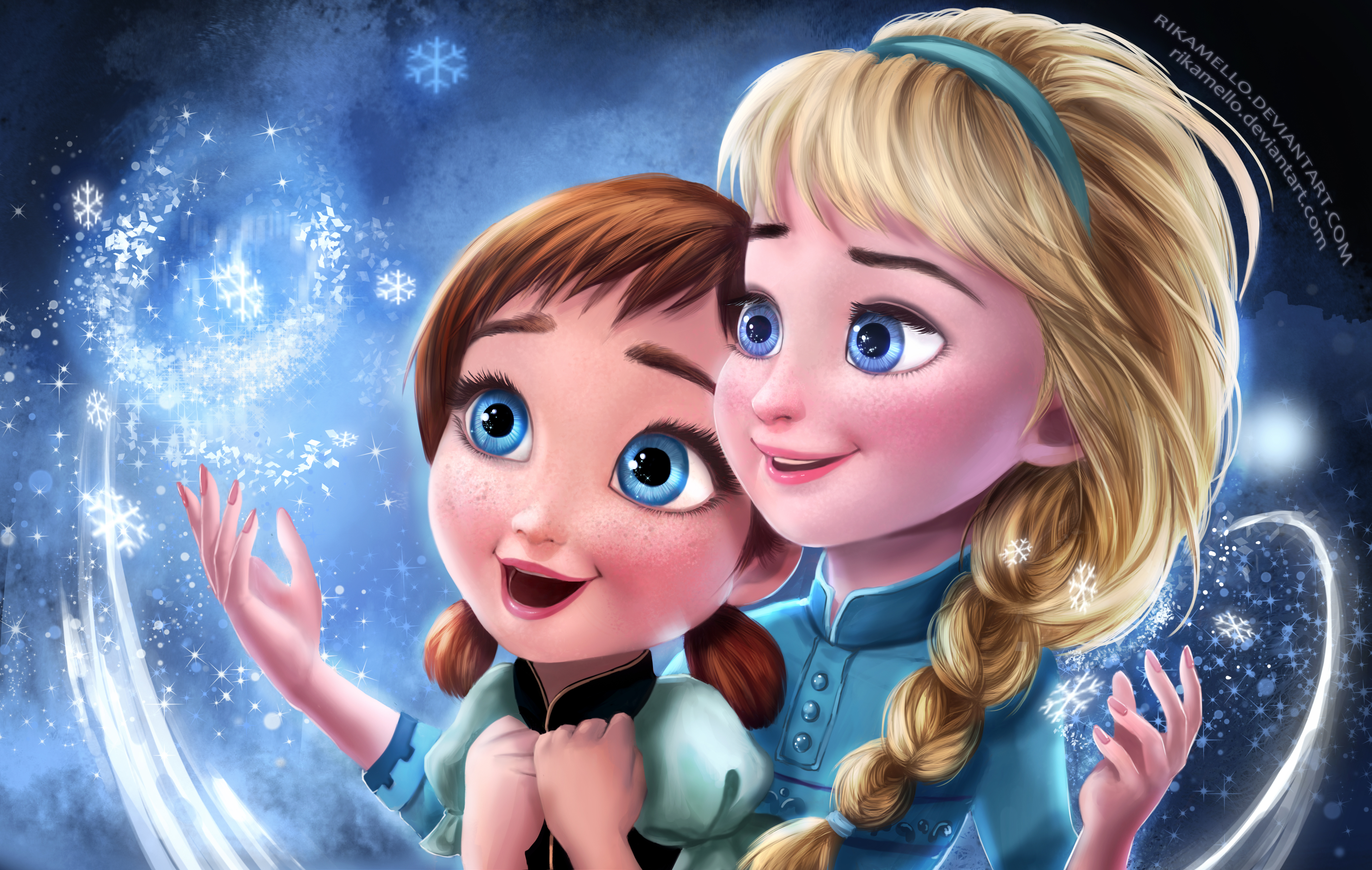 Princess Anna from Disney's Frozen Desktop Wallpaper