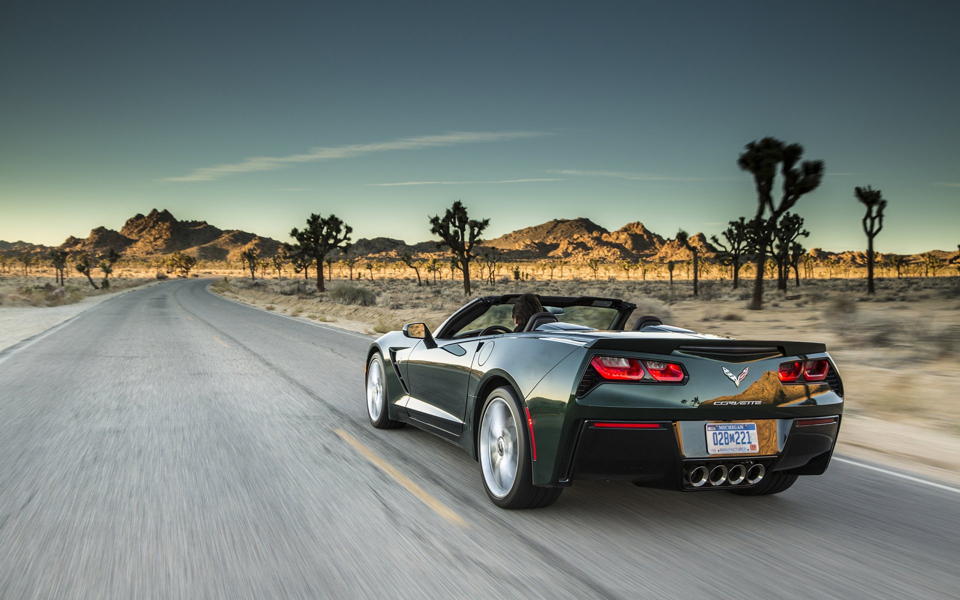 Download Chevrolet Vehicle Chevrolet Corvette Stingray Convertible HD Wallpaper