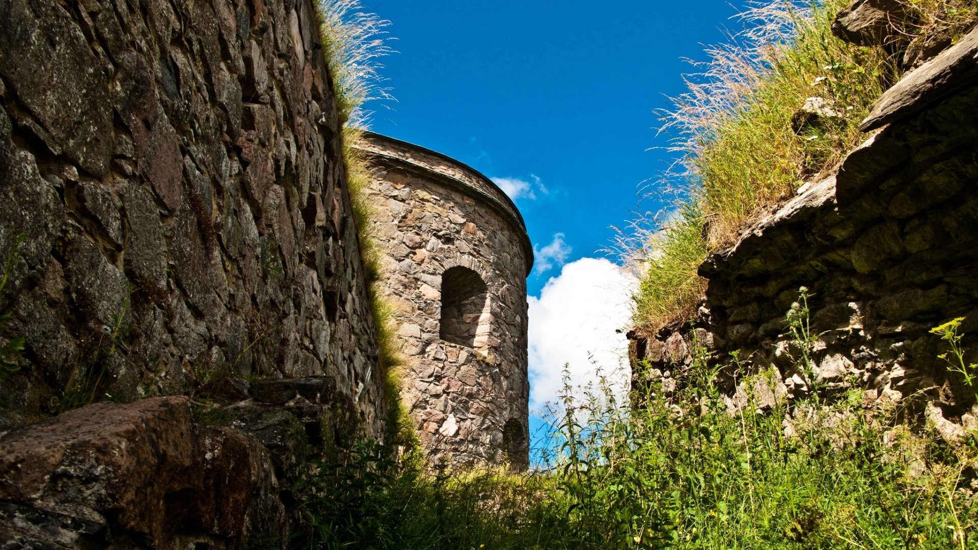 Download Man Made Bohus Fortress HD Wallpaper