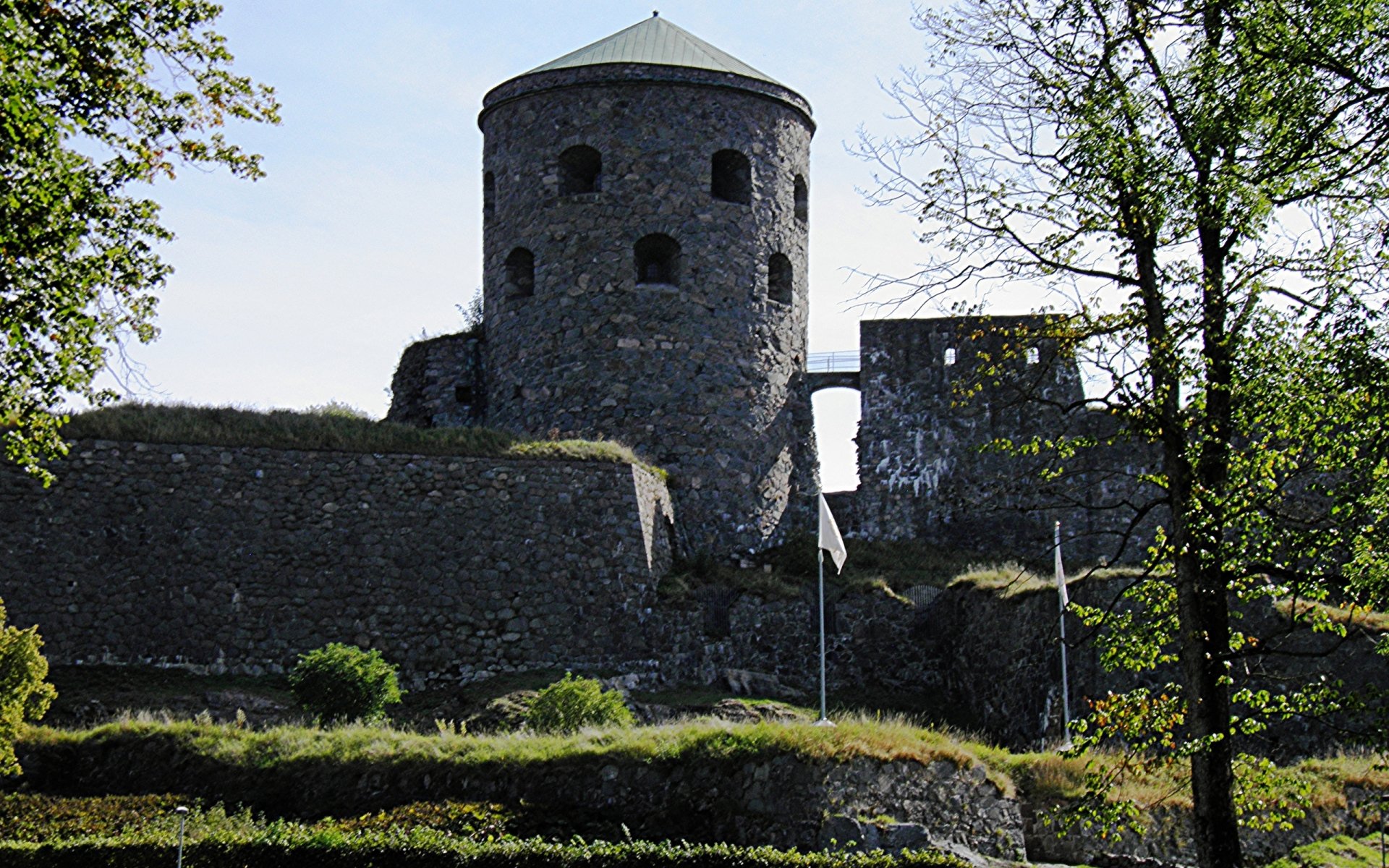 Download Man Made Bohus Fortress HD Wallpaper