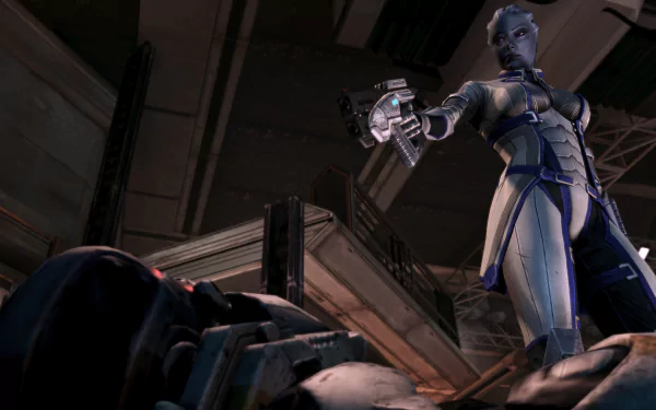 Liara T'Soni video game Mass Effect HD Desktop Wallpaper | Background Image
