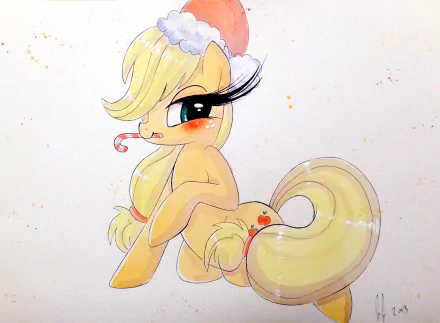 Applejack (My Little Pony) TV Show My Little Pony: Friendship Is Magic HD Desktop Wallpaper | Background Image
